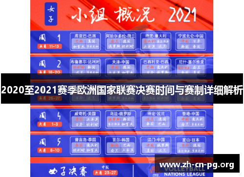 2020至2021赛季欧洲国家联赛决赛时间与赛制详细解析
